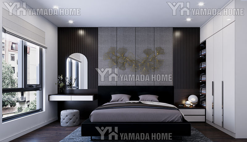 Concept nội thất phòng ngủ 13m2 Vinhome Greenbay - Yamada Home