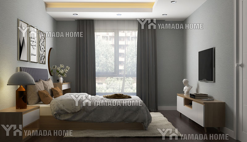 Thiết kế phòng ngủ 14m2 Chung cư Complex - Yamada Home sẽ làm bạn cảm thấy như đang sống trong một không gian hiện đại và tiện nghi. Tất cả những thiết kế này đều được hoàn thiện với tất cả sự tư vấn của các chuyên gia thiết kế. Họ đã áp dụng những phong cách thiết kế mới nhất cho tạo ra không gian sống hoàn hảo.